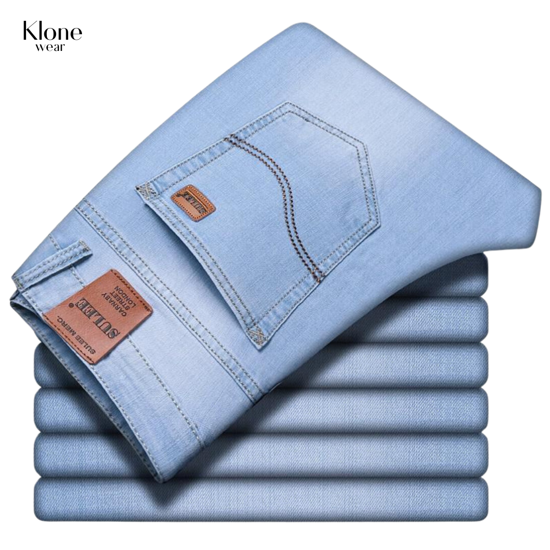 Slim Sky Men's Denim Pants