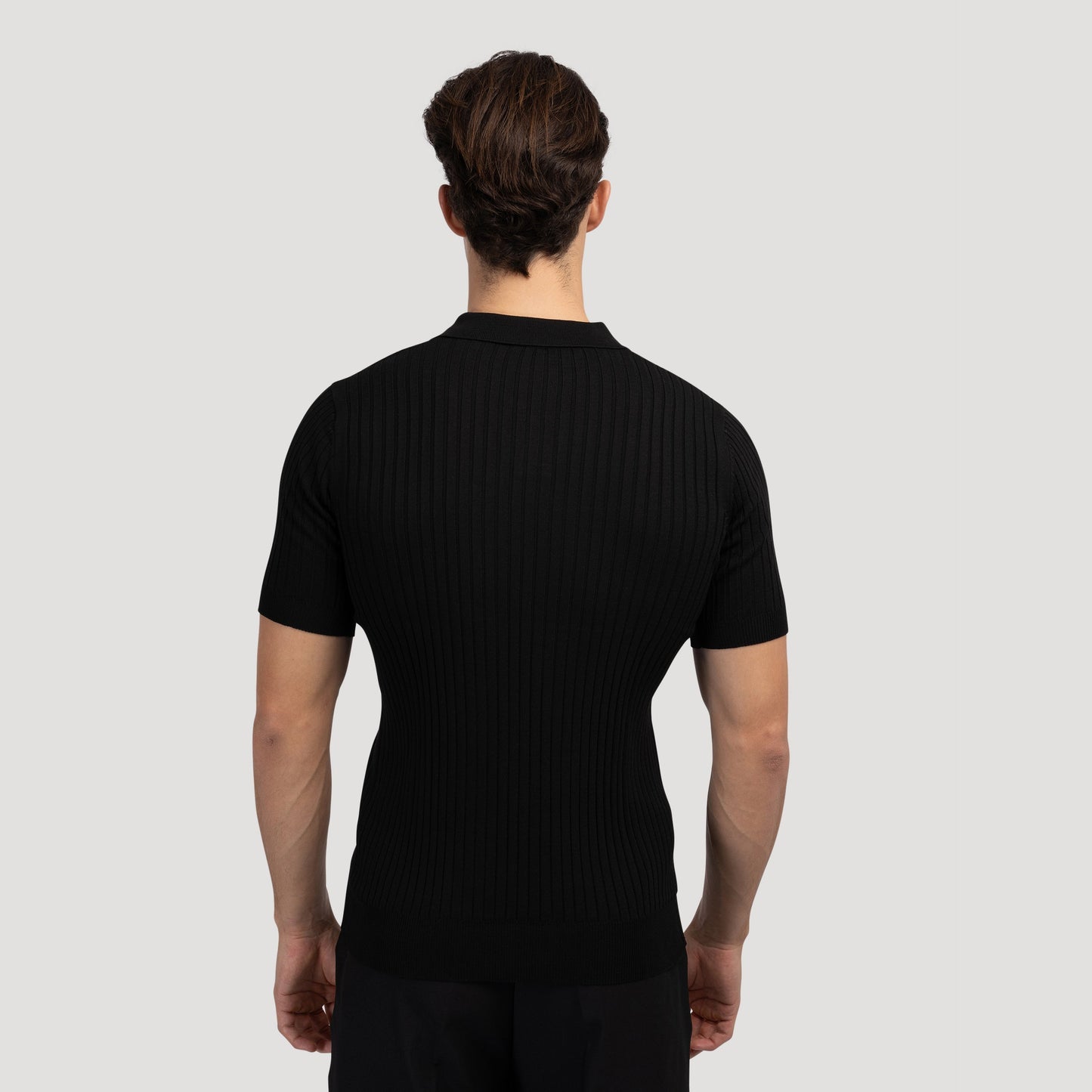 Casual V-Neck Polo Shirt