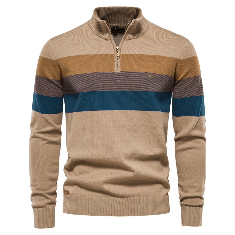 Porto Casual Sweater with Zipper