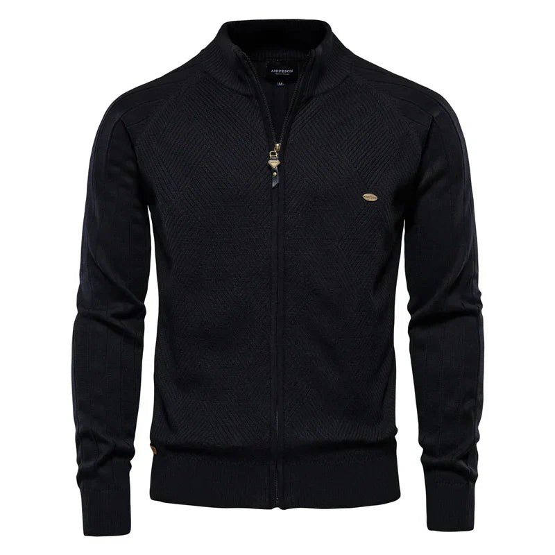 High Collar Cardigan Manchester Jacket