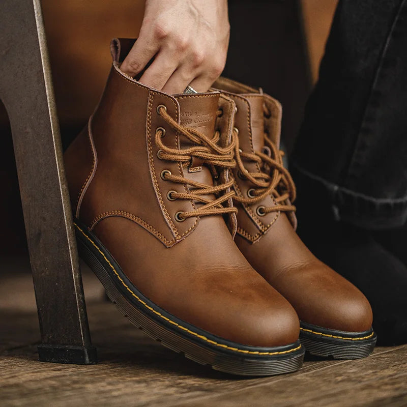 Motorcycle Leather Boot