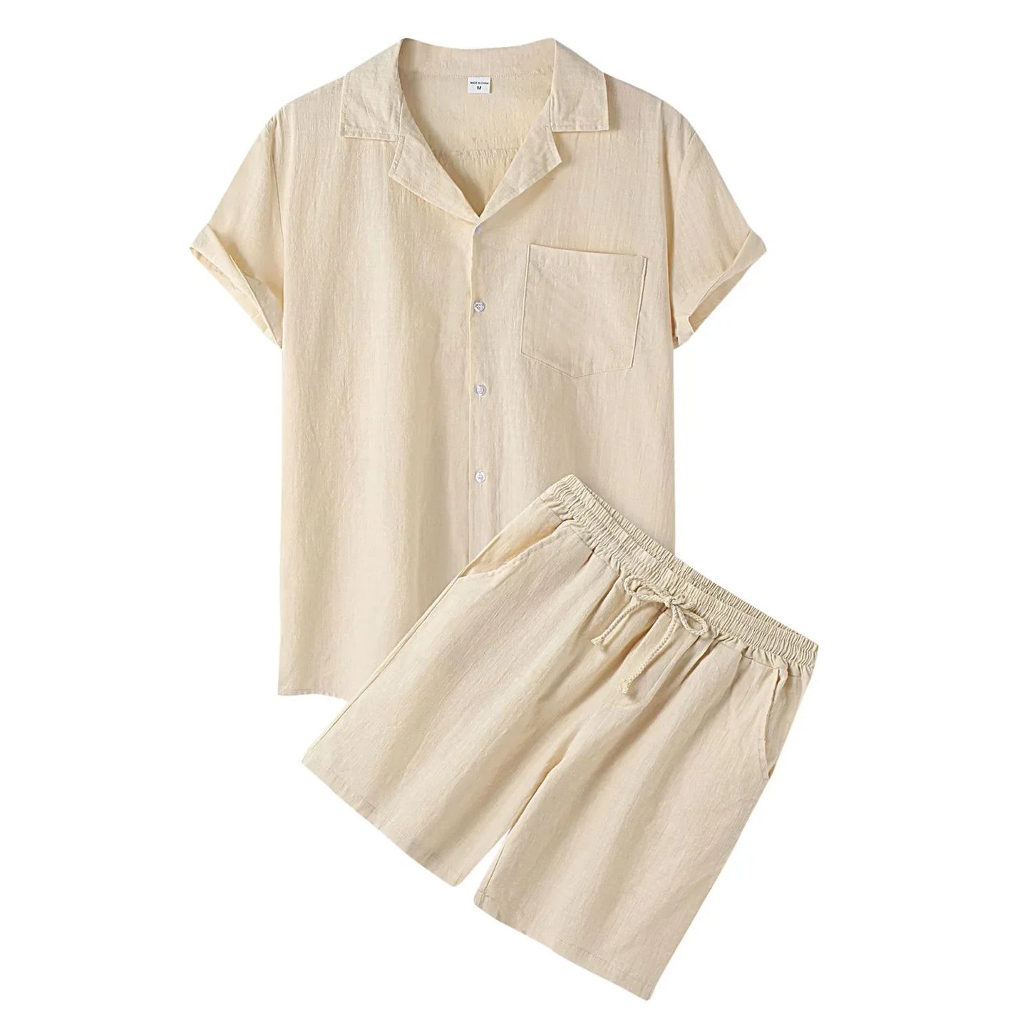 Madri Capri Beach Shirt & Shorts Set