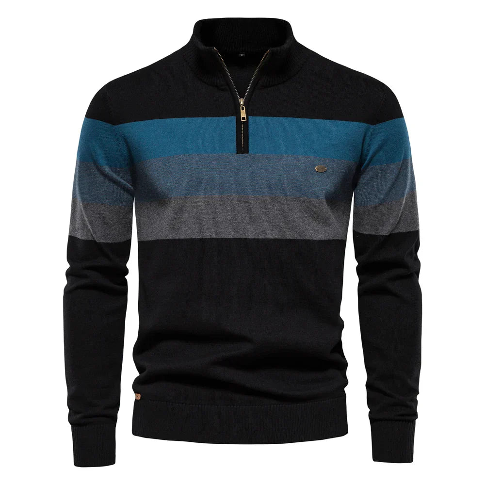 Porto Casual Sweater with Zipper
