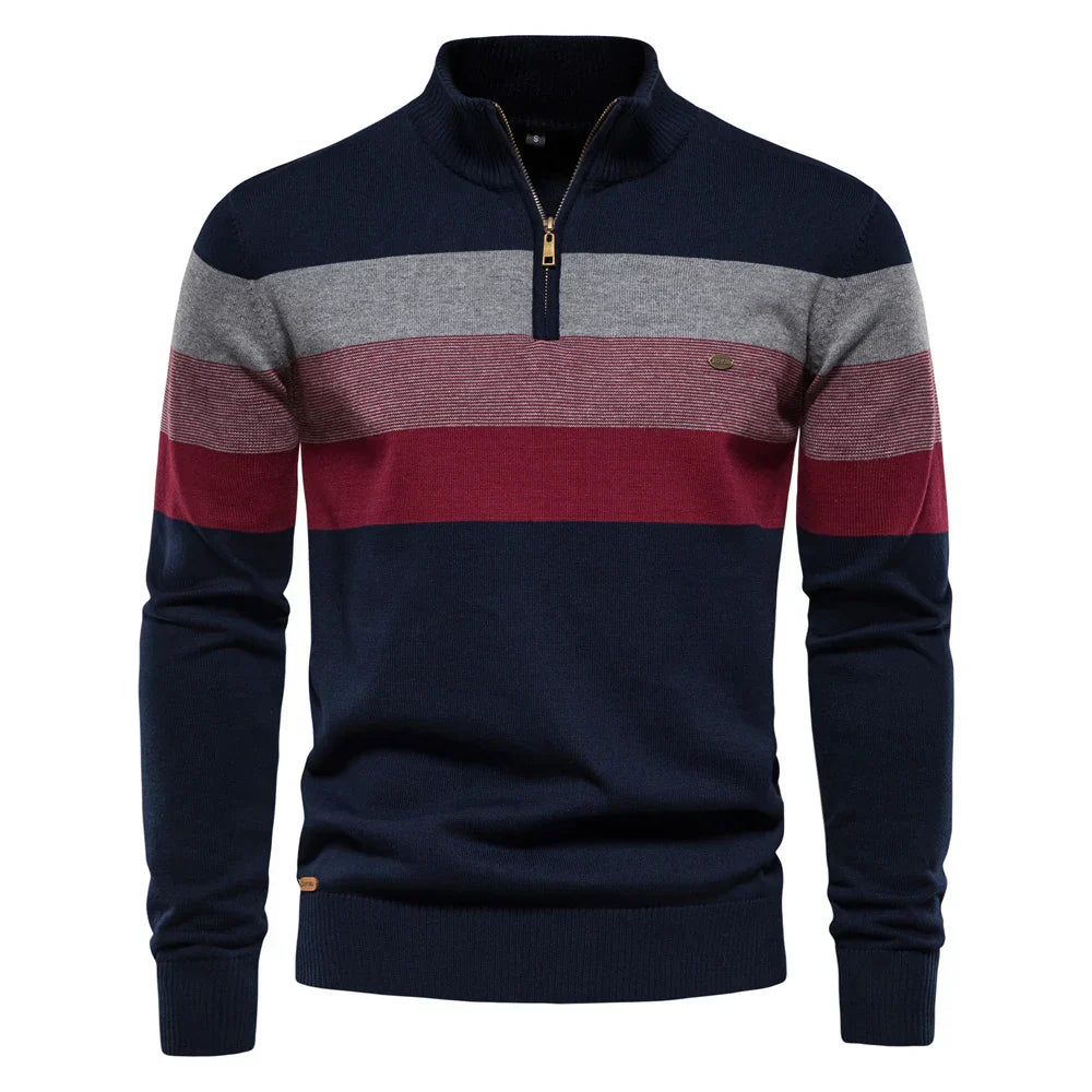 Porto Casual Sweater with Zipper