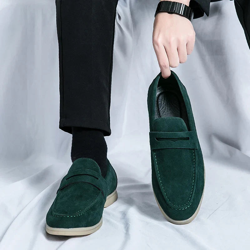 Verona Casual Comfort Suede Moccasin