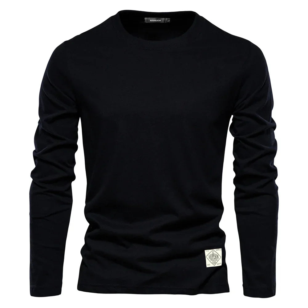 Classic Cotton Long Sleeve T-Shirt John Capri