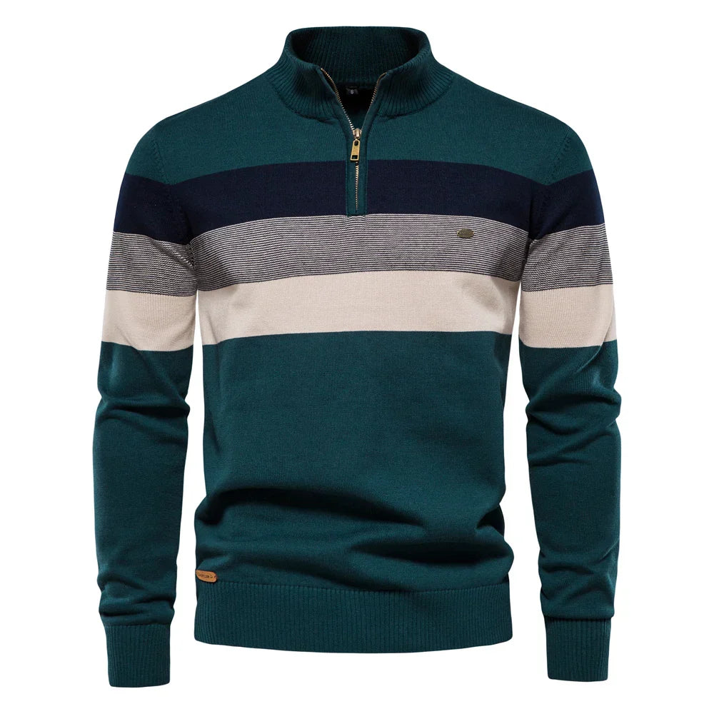 Porto Casual Sweater with Zipper