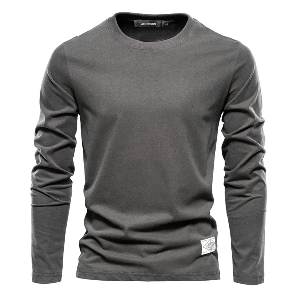 Classic Cotton Long Sleeve T-Shirt John Capri