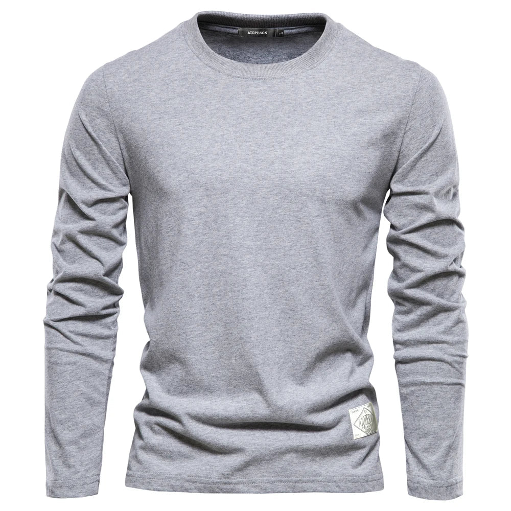 Classic Cotton Long Sleeve T-Shirt John Capri
