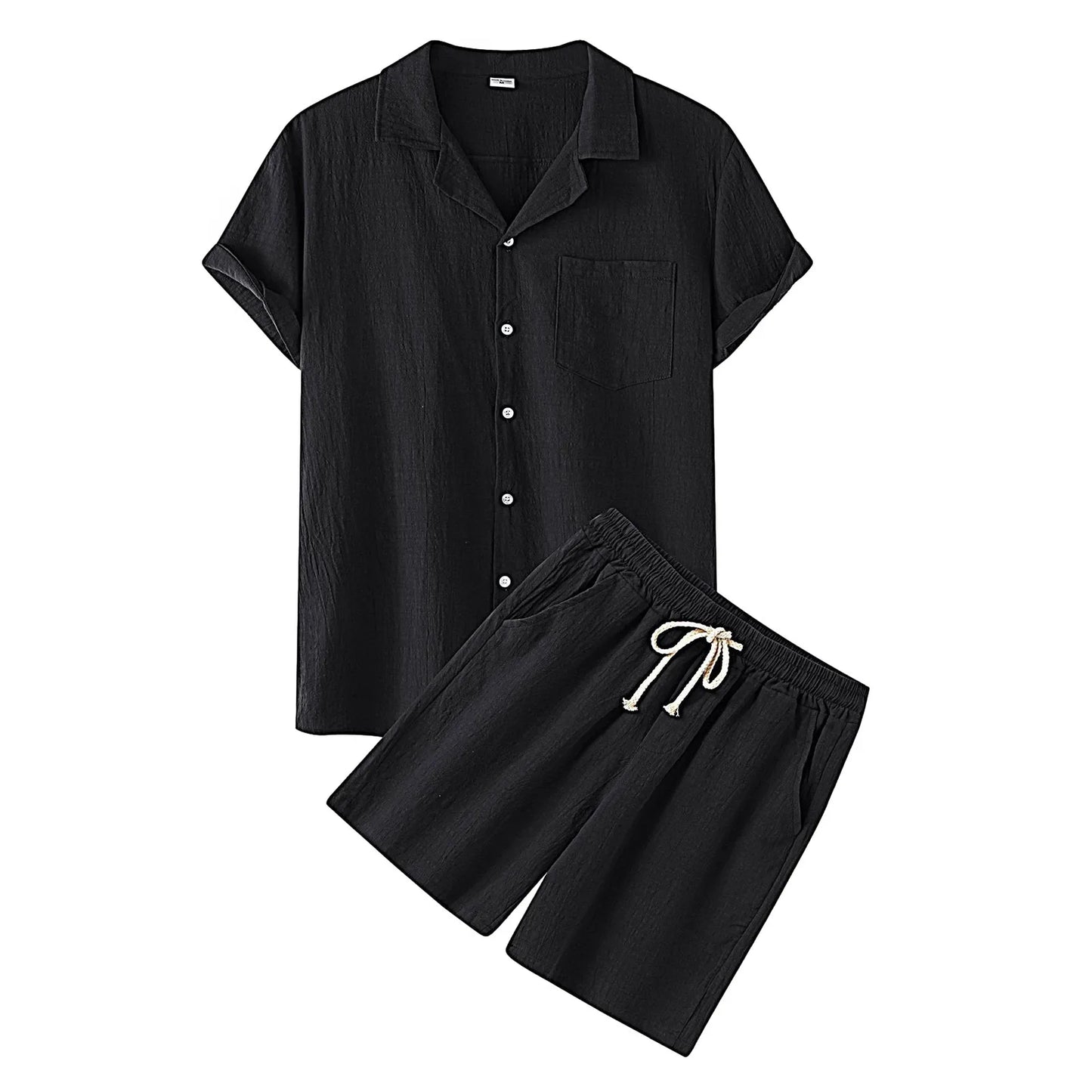 Madri Capri Beach Shirt & Shorts Set
