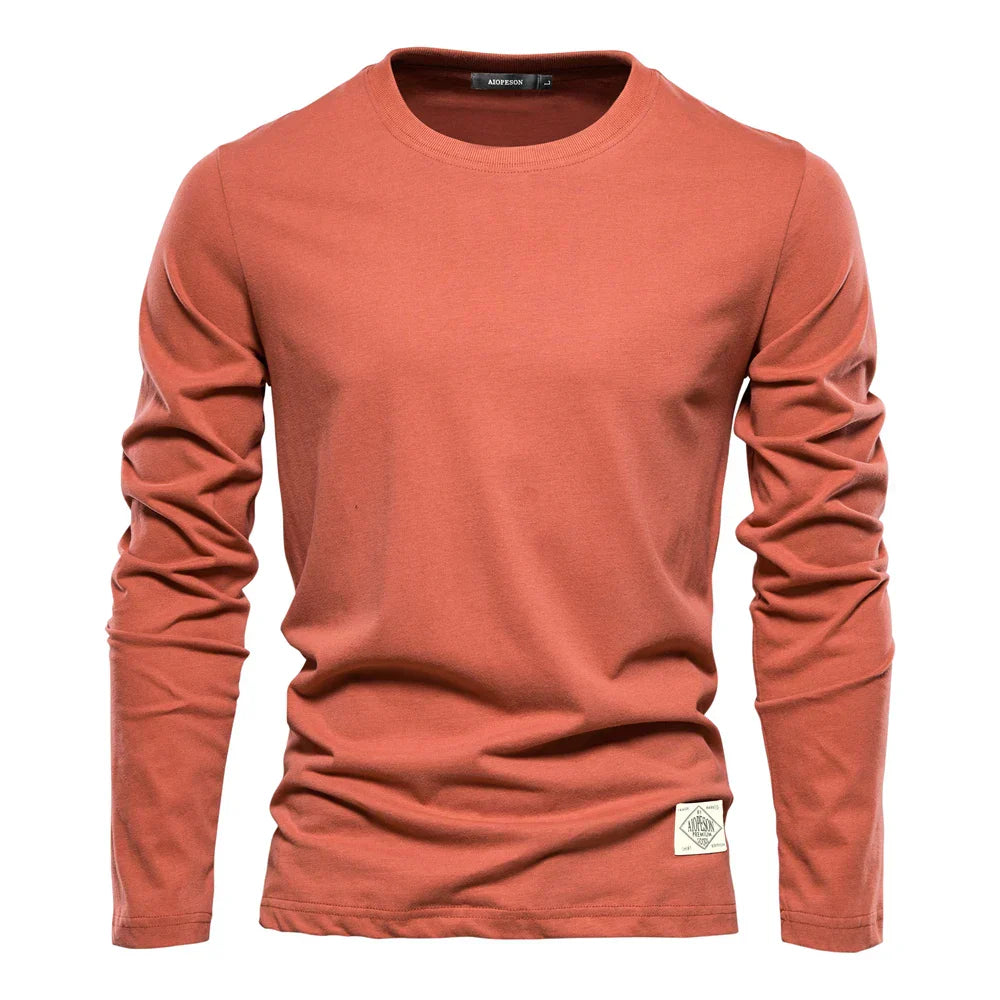 Classic Cotton Long Sleeve T-Shirt John Capri