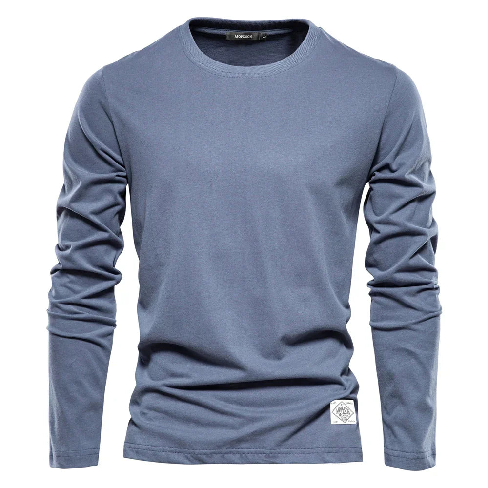 Classic Cotton Long Sleeve T-Shirt John Capri