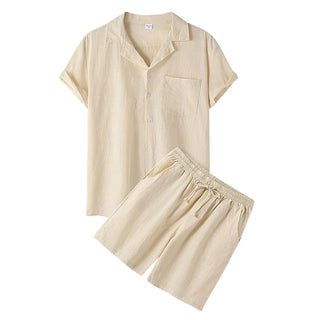 Madri Capri Beach Shirt & Shorts Set